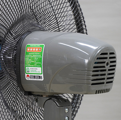 Quạt cây Mitsubishi có khiển LV16-RB màu nâu, ghi đậm, ghi nhạt